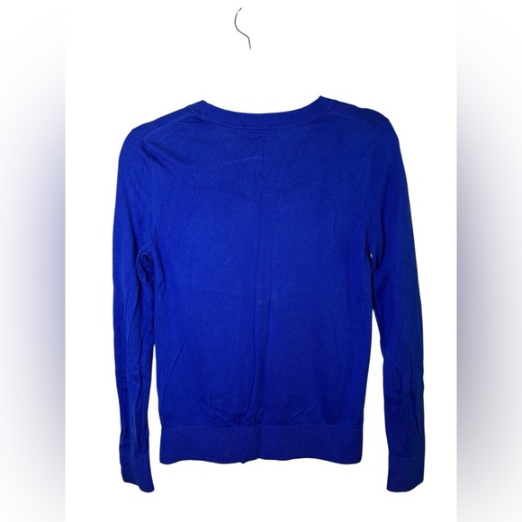 Banana Republic Cobalt Blue Long Sleeve Lightweight Sweater Size Small - Picture 6 of 6